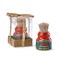 Hot Sauce Handmade Stoneware Toothpick Holder Set 1.65L x 1.65W x 1.9H inches